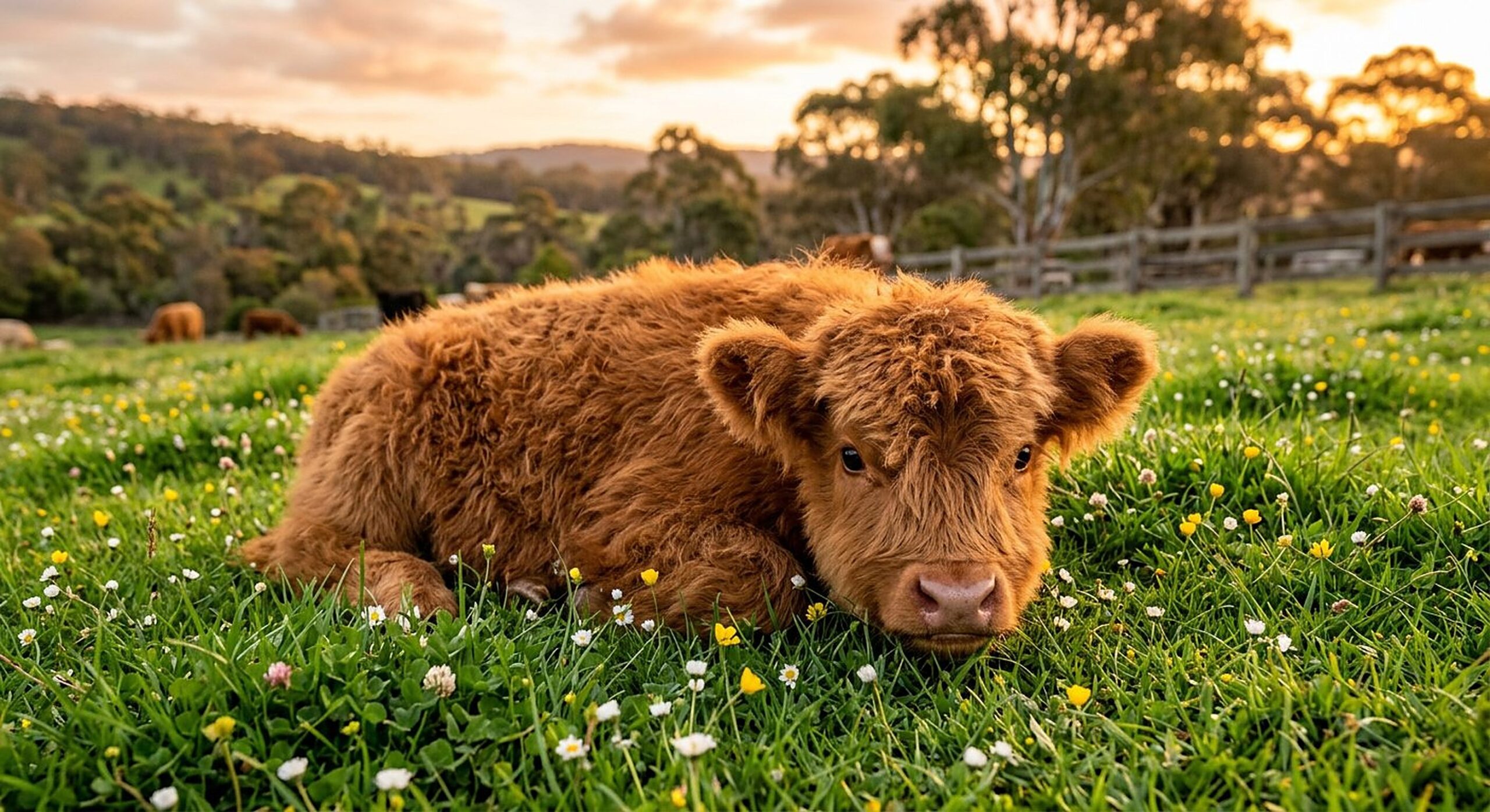 miniature highland calf reviews australia at Mossvale Highland Ranch Australia (illustrative photo)