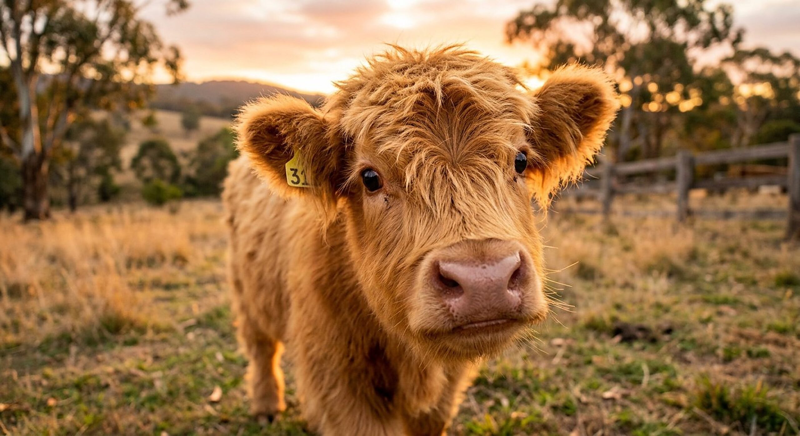 Highland calf colours discussed in this miniature highland calf faq australia (illustrative photo)