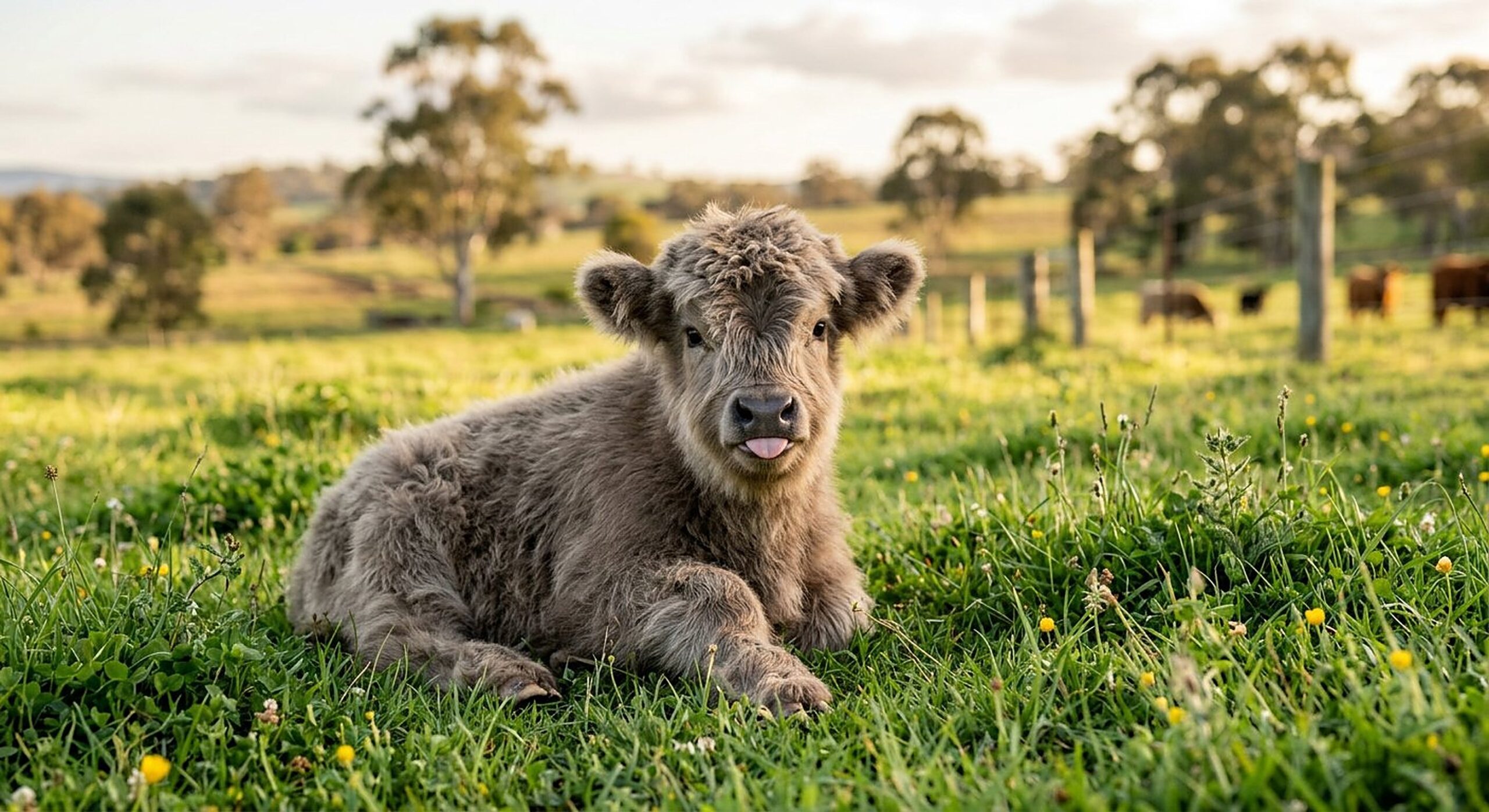 miniature highland calf reviews australia at Mossvale Highland Ranch Australia (illustrative photo)